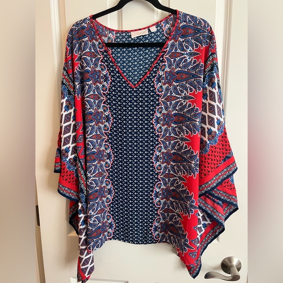 Belle by Kim Gravel boho top. - Picture 1 of 5